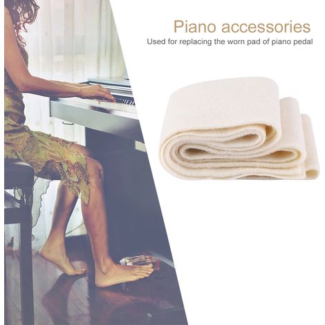 Feutre de Pédale de Piano en Laine Durable, Accessoire de Réparation pour Piano Professionnel (1/5)