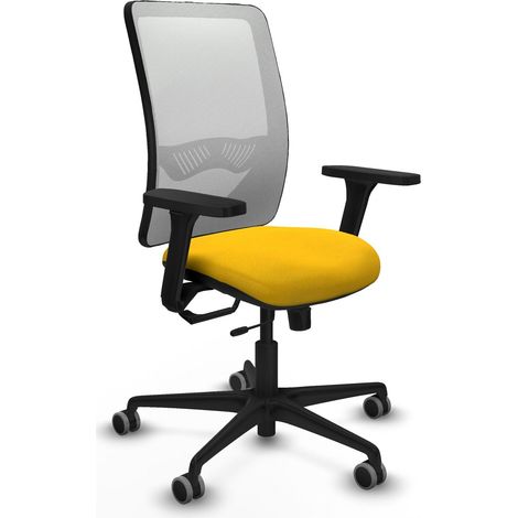 Silla de oficina piqueras y crespo Zulema negro soporte lumbar ajustable (1/2)