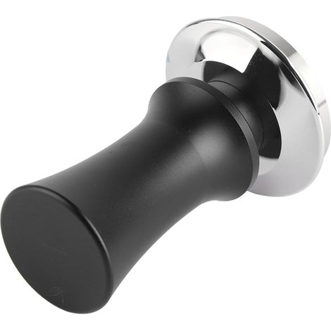 Pilon à café en acier inoxydable, pression constante, 53 mm, noir, pour accessoires de café