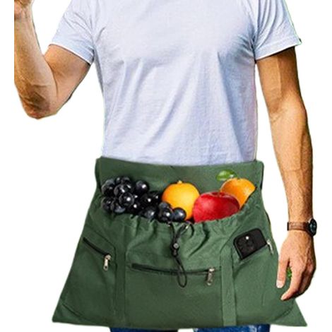 Tablier De Jardin - Tablier Imperméable avec Poches pour Outils de Jardin - (1/5)