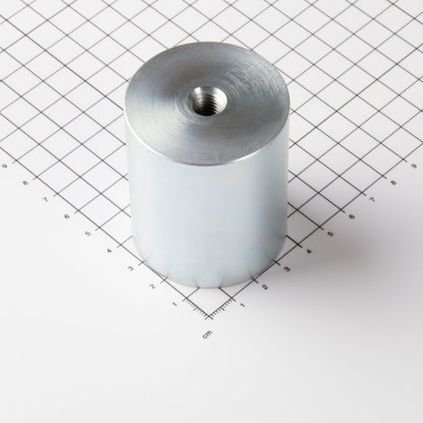 Magna-C Stabgreifer aus AlNiCo Ø50x60mm mit Innengewinde (1/3)