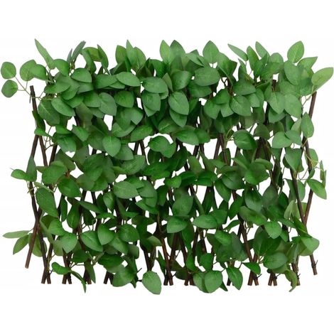 Treillis de lierre artificiel extensible vert 180x30 cm (1/5)