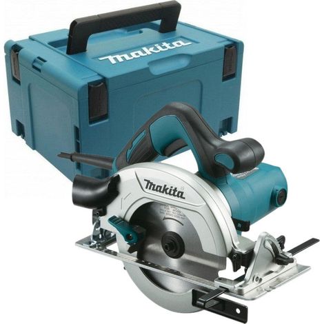 Makita – Scie circulaire 1010W Ø165 mm HS6601J – Profondeur de coupe 54,5 mm – Moteur 5200 tr/min – Pour bois dur et béton armé (1/4)