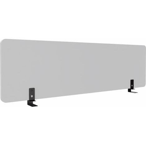 Panneau de séparation frontal mélaminé pour bureau individuel Domino (1/5)