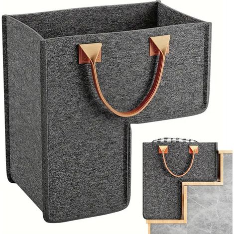 Treppenkörbe für Teppichböden, Treppenkörbe für Treppen, L-förmiger Treppenaufbewahrungsorganizer, Treppenaufbewahrungskorb, Treppenaufbewahrungsbox mit