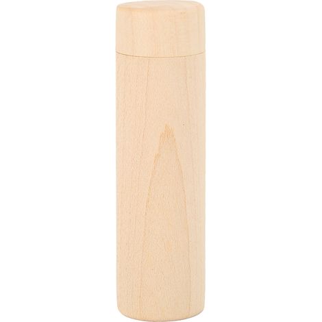 Tragbarer ätherischer Öldiffusor aus Holz, zylindrische Form für Entspannung und Schlaf