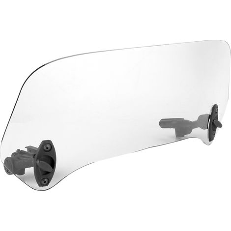 Modifizierte universelle Motorrad-Windschutzscheibe, transparenter Luftabweiser, Spoiler, Windabweiser (1/5)