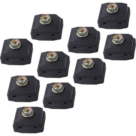 Paquete de 10 conectores divisores de cables rompibles 50 A 400 V 1-6 mm², alicates perforadores de aislamiento de alta potencia para cableado (1/5)