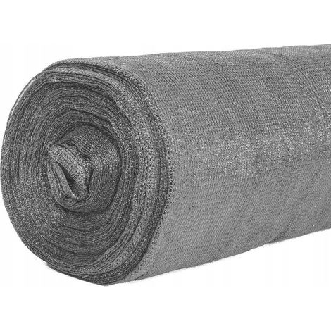 Filet dombrage pour cloture gris 15x10m 135g