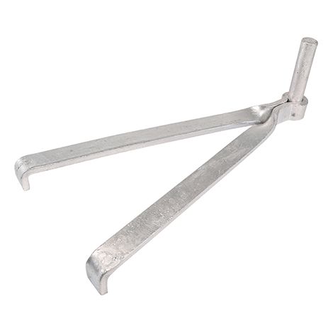 TIMCO Gate Hinge Hooks To Build Double Brick Hot Dipped Galvanised - 16mm