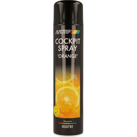 Produit nettoyant - Pour intérieur de voiture - Parfum orange - MoTip - 600ml