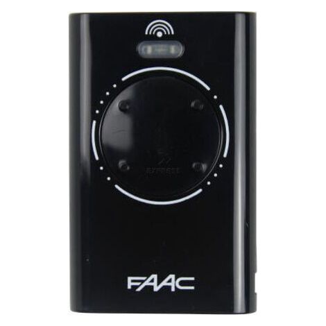 Télécommande FAAC XT4 868 SLH noire (1/5)