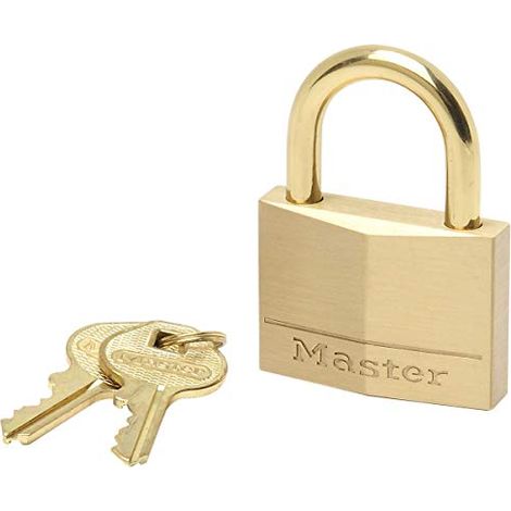 MASTER LOCK - LUCCHETTO A CHIVI IN OTTONE MASSICCIO MM 45 (1/4)