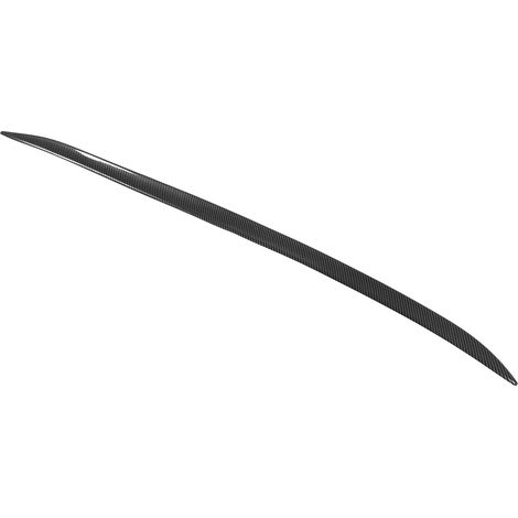 Heckspoiler zur Reduzierung des Luftwiderstands, Carbon-Optik, stromlinienförmiger Heckspoiler aus Gummi, aerodynamisches Autozubehör (1/5)