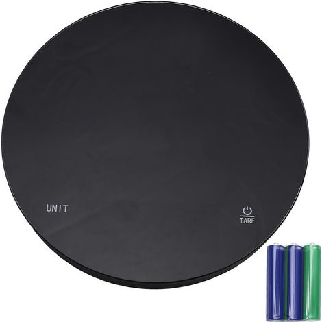 Digitale Küchenwaage, Kapazität von 0,1 bis 3 kg, präzise Messung auf das nächste Gramm genau, beleuchtetes Display, AAA-Batterien enthalten (insgesamt 3) (1/5)