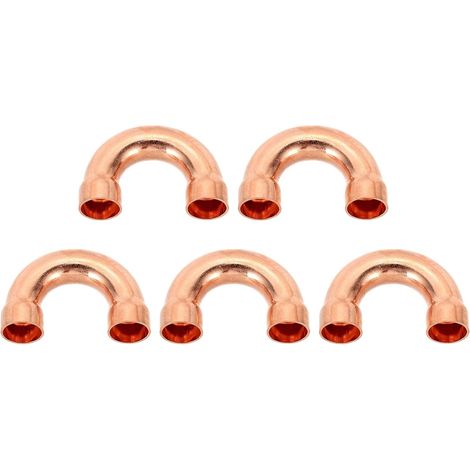 5 Raccords De Tuyau En Cuivre 1/2 Pouce ID Pour HVAC (1/5)