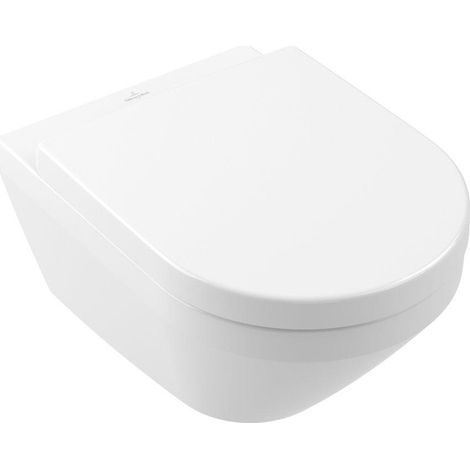 Villeroy & Boch Architectura Pack WC suspendu - 53cm - sans rebord de rinçage - TwistFlush - CeramicPlus - blanc (1/5)