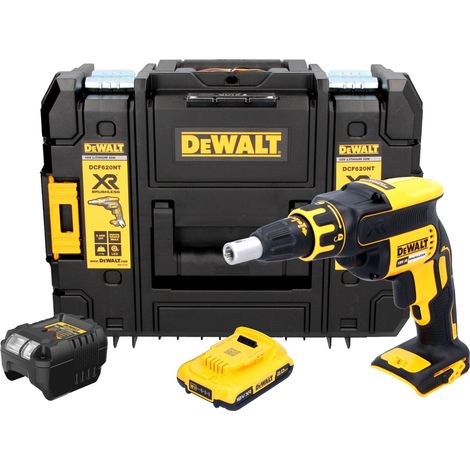 DeWalt DCF 620 D1T Visseuse pour cloisons sèches sans fil 18 V 30 Nm Brushless + 1x batterie 2,0 Ah + chargeur + TSTAK (1/5)