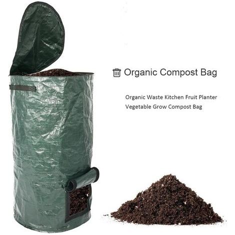 Eco-friendly PE compost bag for organic waste (1/5)