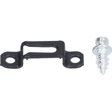 Lot de 60 connecteurs dissimulés 2 en 1 pour meubles, boucles coulissantes, accessoires pour armoires et penderies. (1/5)