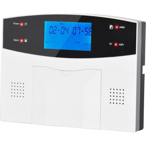 Système d'alarme sans Fil GSM pour Maison Alarme anti-cambriolage à domicile