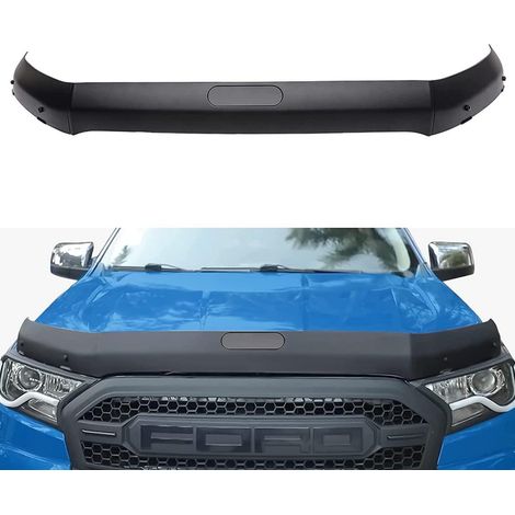 Déflecteur de capot Ford Ranger 2012-2022, protection insectes et gravillons ABS résistant (1/5)