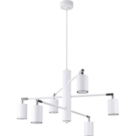 Lemmi 6 GU10 Lámpara colgante blanco sollux SL.1206 (1/5)