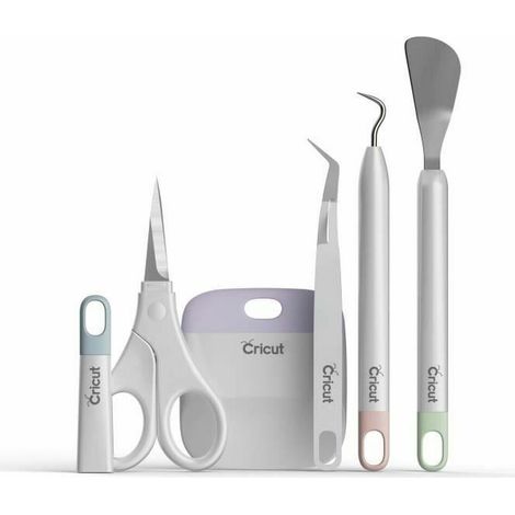 Cricut Juego de 5 herramientas de precisión tonos frescos (1/3)