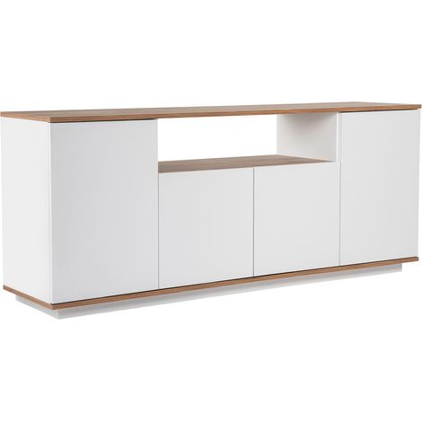 Holzbuffet "Arista" - 180 x 44 x 75 cm - Weiß