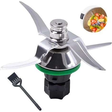 Couteau pour Thermomix Vorwerk TM5 et TM6, lame tranchante en acier inoxydable, idéal pour hacher et mélanger les aliments. (1/5)