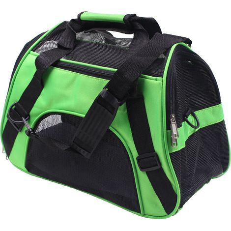 Green Airline Approved Soft Sided Pet Carrier (1/5)