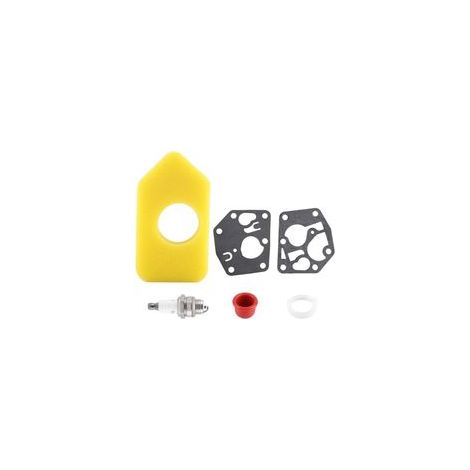 Filtro aria Enowelir, guarnizione del diaframma del carburatore, kit filtro aria e candela per Briggs & Stratton, numerosi accessori per piccoli tosaerba, kit carburatore