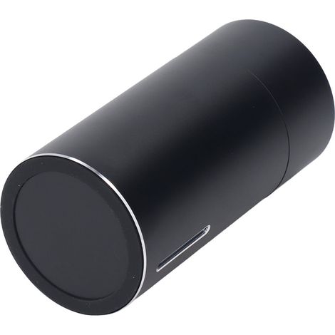 Humidificateur de voiture USB à 3 vitesses réglables, humidificateur d'aromathérapie portable à induction automatique avec lumière colorée, noir (1/5)