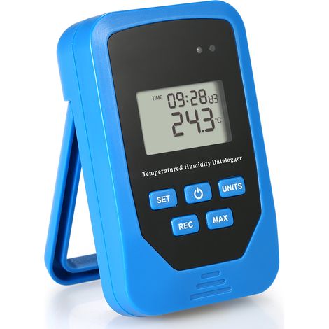 SJLERST Enregistreur de température et d'humidité, thermohygromètre électronique Atelier, entrepôt industriel, laboratoire, chaîne du froid Mesure de la température du point de rosée