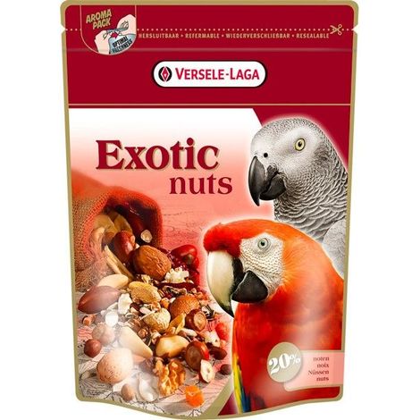 Versele Laga Exotic Nuts 750g - miscela di noci per pappagalli di grandi dimensioni (1/3)