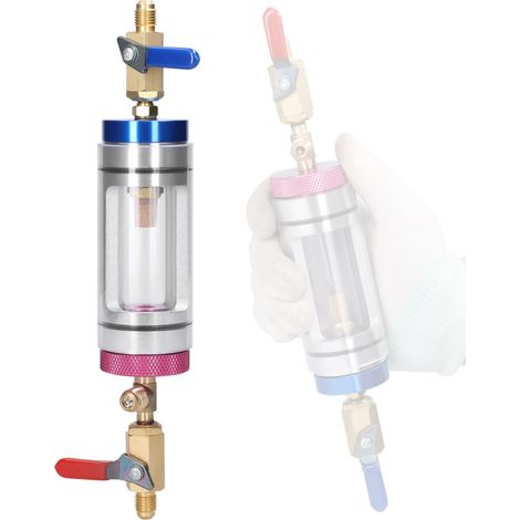 Pièces détachées pour réservoir d'eau de climatisation automobile avec manomètre de pression de remplacement, réservoir sous vide, outil de réparation automobile (1/5)
