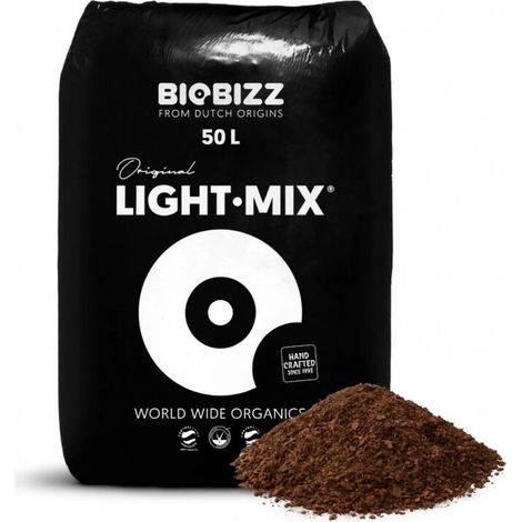 BioBizz Light Mix 50 Liter Bio Erde Blumenerde Pflanzerde Substrat (1/5)