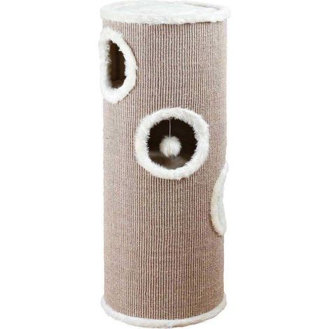 TRIXIE Torre para gatos Edoardo 100 cm marrón y crema 4338 (1/3)
