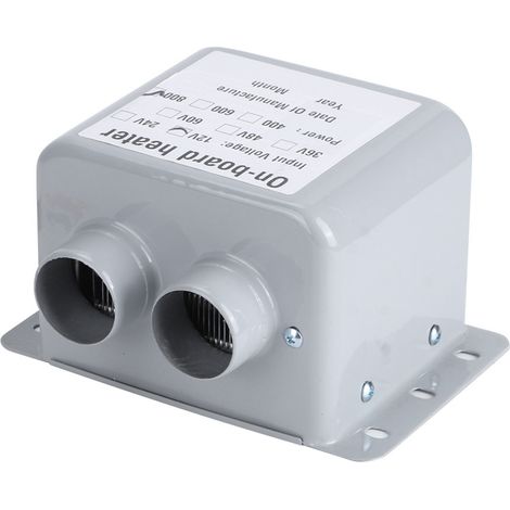Dégivreur Pare-Brise 12V 800W Chauffage Désembuage Rapide 5s Double Sortie d'Air pour Voiture Camion Poids Lourd