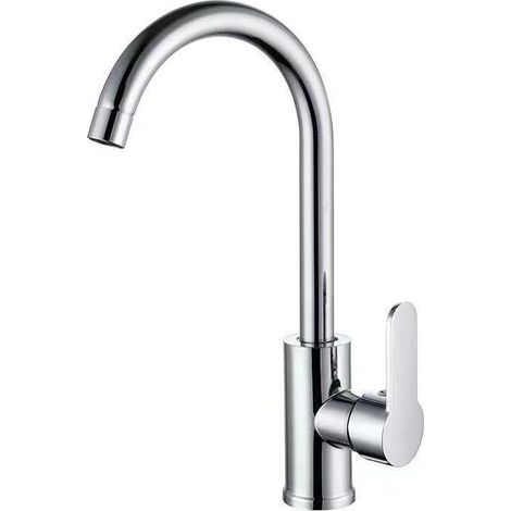 Küchenarmatur für Warm- und Kaltwasser, drehbare Gemüsewaschbeckenarmatur für zu Hause (1/5)