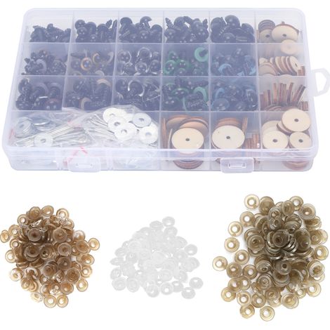 Plastic Eyes with Movable Joints Plush Doll Teddy Bear Stuffed Animals Toy DIY Accessories (1/5)