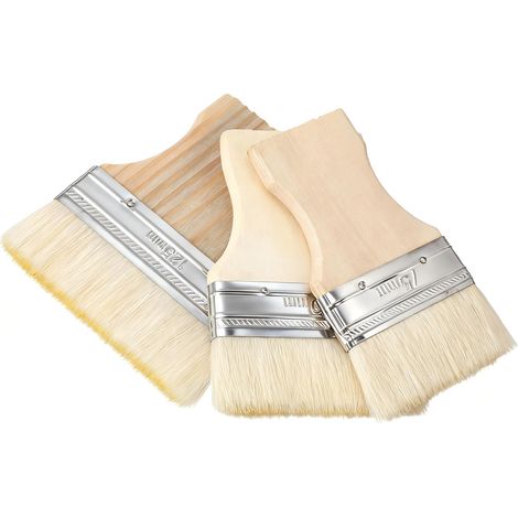 Lot de 3 pinceaux larges - 8/9,5/14 cm (1/5)