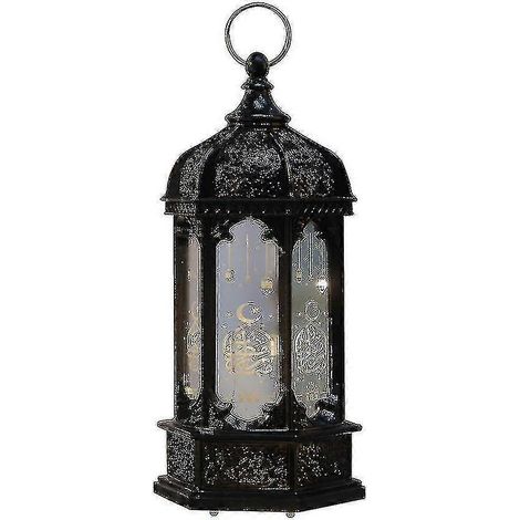 Lanterne islamique Mu Ramadan Eid LED Lampe d'éclairage arabe pour bureau (1/5)
