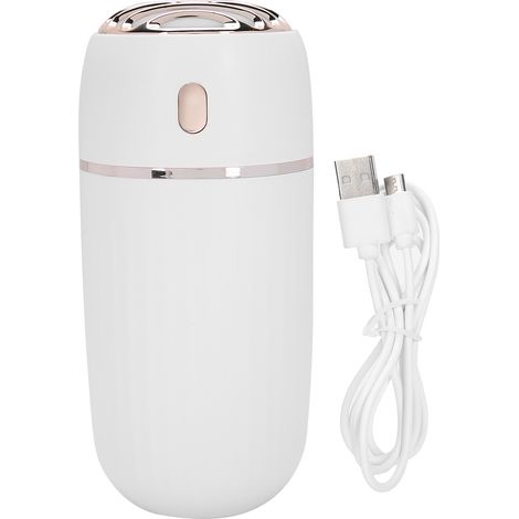 Nebuliseur Mini - 300 ml - Alimenté Par USB - Pour Visage Et Humidification Locale - Blanc (1/5)