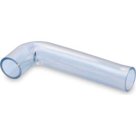 Raccordo tubo 90° PVC, 15 x 2 mm