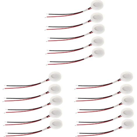 15 Stück 16-mm-Ultraschall-Nebelwandler (1,7 MHz), Luftbefeuchter, Sprühkopf (1/5)