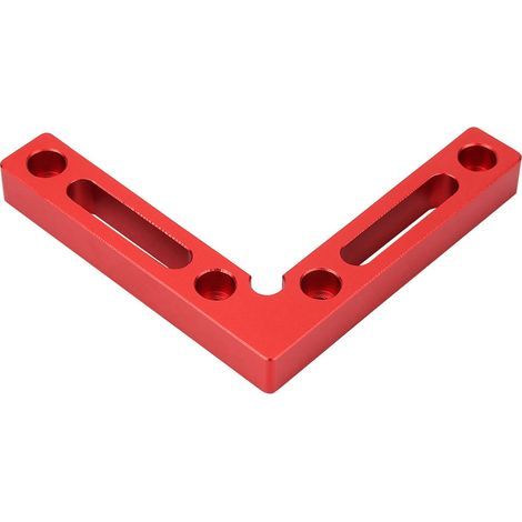 Équerre de menuiserie à angle droit 90° avec serre-joint en alliage d'aluminium (1/5)
