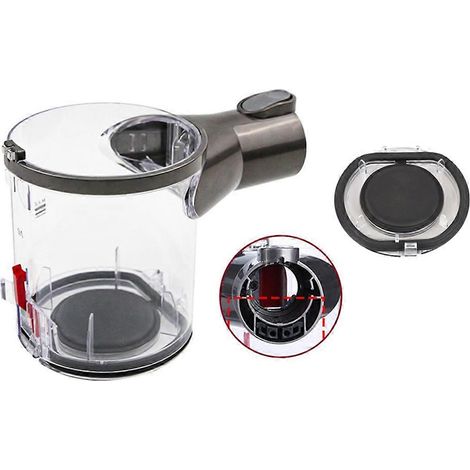 Staubbehälter + Bodenabdeckung für Staubsauger V6 DC58 DC59 DC62 DC74 - Ersatzteile für Staubbehälter Typ B