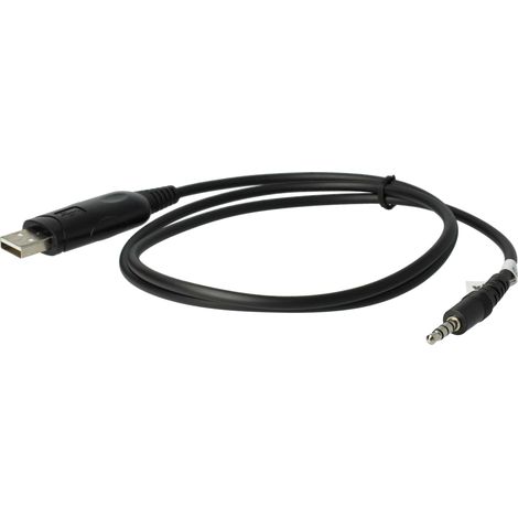 vhbw USB Programmierkabel Ersatz für CT-27A für Funkgerät, schwarz (1/5)