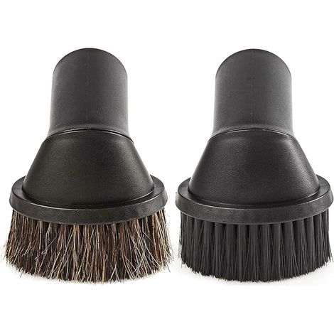 2 Pièces Brosses à Poussière Buse Pour Aspirateur Brosse Aspirateur Pour Aspirateur Brosse Pour Meubles Accessoires Aspirateurs Pour Aspirateur Universel Diamètre 32mm (1/4)